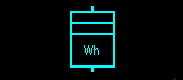 復費率電度表電氣符號